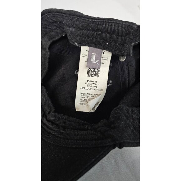 Puma SE Way 1 Ferrari Strapback Black Baseball Cap Hat Adjustable - Picture 2 of 3